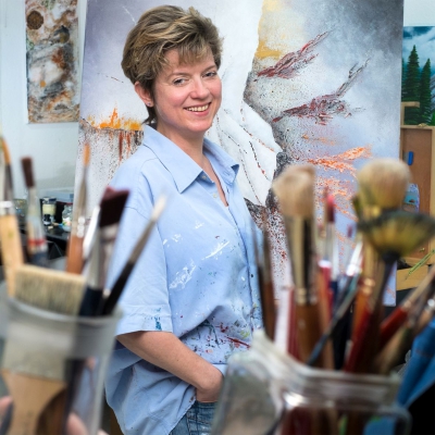 Bild der Künstlerin Sylvana Sanders